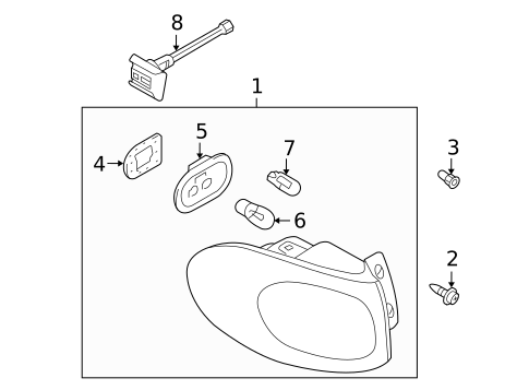 Bulbs - Chassis for 2010 Volkswagen Tiguan #0