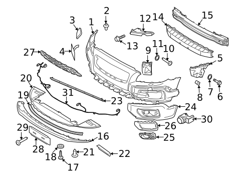 Parking Aid for 2011 Volvo XC70 #2