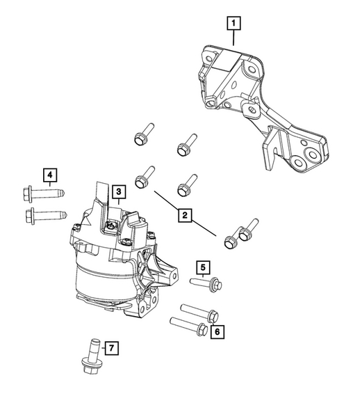 Engine Mounting for 2026 Ram 1500 #3