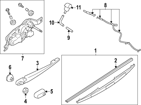 Wipers for 2024 Subaru Impreza #2