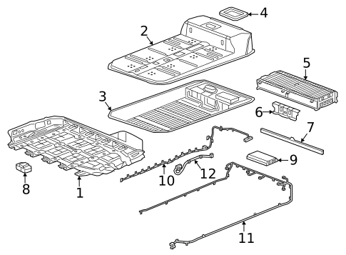 Battery for 2023 Chevrolet Bolt EUV #1