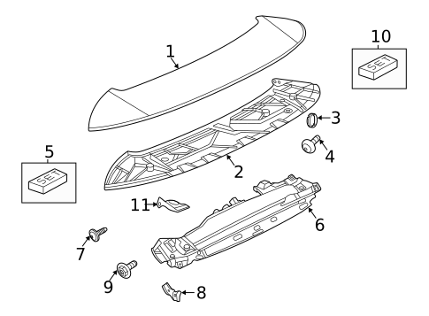 Spoiler for 2022 Porsche 911 #1