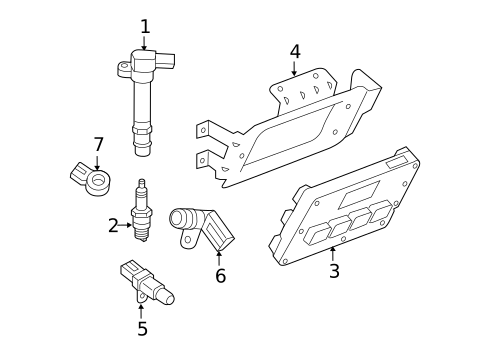 Powertrain Control for 2011 Volkswagen Routan #0
