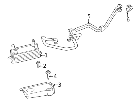 Trans Oil Cooler for 2015 Jaguar XF #0
