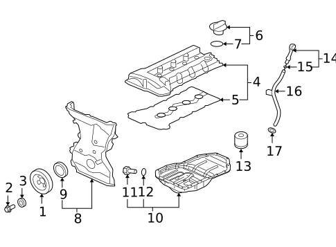 Engine Parts for 2014 Mitsubishi Lancer #0