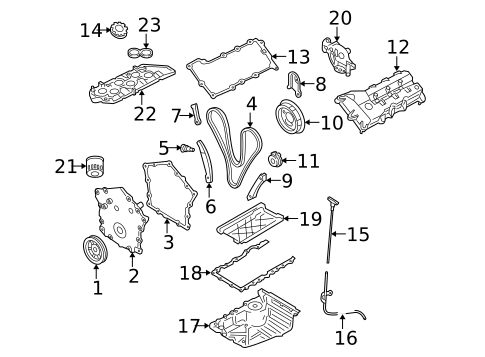 Valve Train Components for 2009 Dodge Charger #0