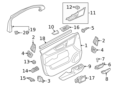 Front Door for 2023 Volvo V60 #1
