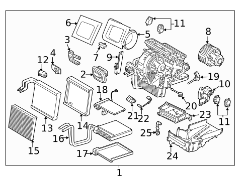 Motors, Core, Case & Related Components for 2016 Ford Escape #1