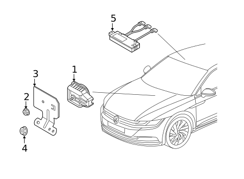 Alarm System for 2019 Volkswagen Tiguan #2