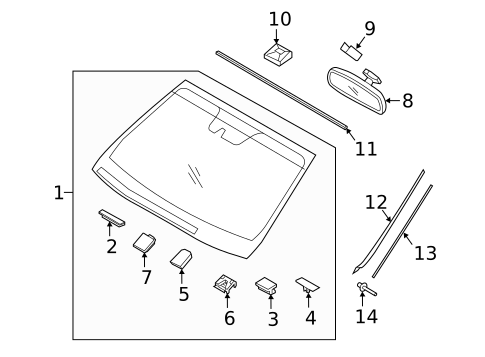 Lane Departure Warning for 2018 Hyundai Santa Fe Sport #2