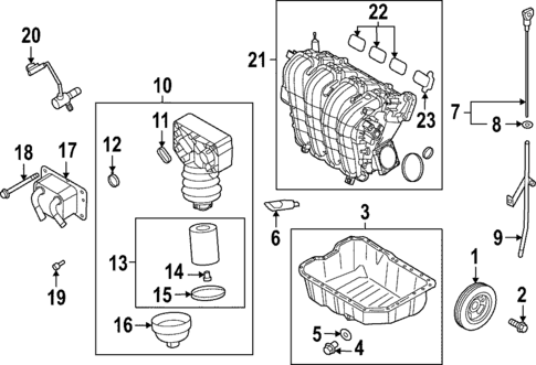 Engine Parts for 2024 Hyundai Sonata #2
