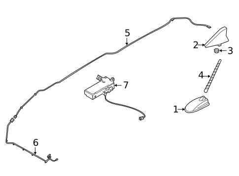 Navigation System for 2023 Hyundai Palisade #1