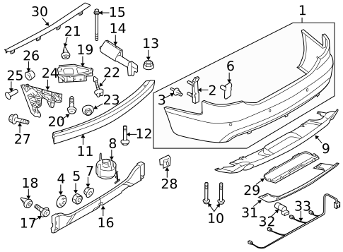 Bumper & Components - Rear for 2006 Audi A6 Quattro #0