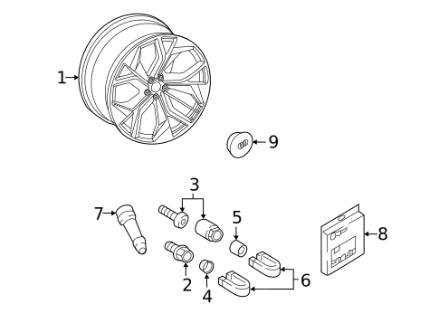 Wheels for 2025 Audi SQ8 #2
