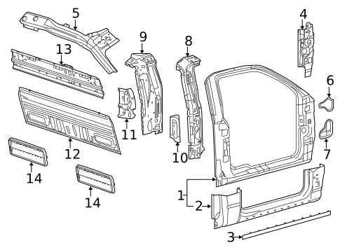 Aperture Panel for 2013 Ford F-150 #2