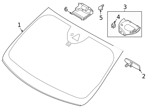 Lane Departure Warning for 2021 Ford Bronco Sport #1