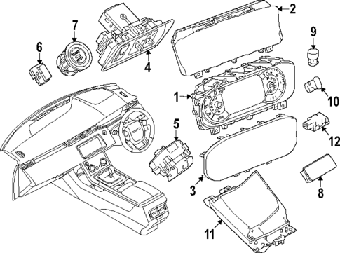 Parking Brake for 2023 Land Rover Range Rover Evoque #1