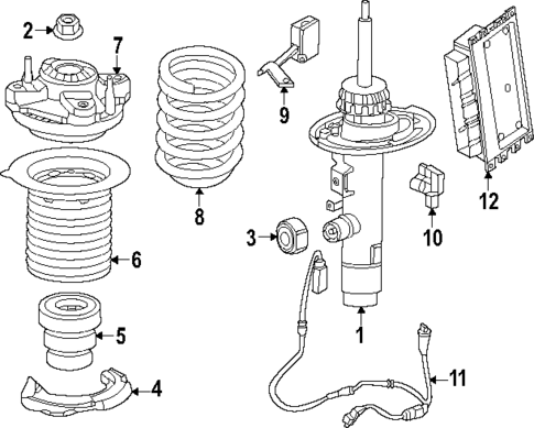 Struts & Components for 2024 BMW M240i xDrive #0