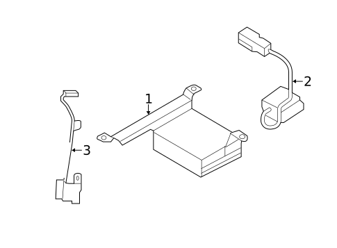 Electrical Components for 2014 INFINITI Q70 #13