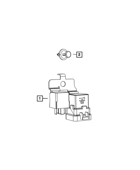 Power Distribution Center, Fuse Block, Junction Block, Relays and Fuses for 2013 Jeep Wrangler #3