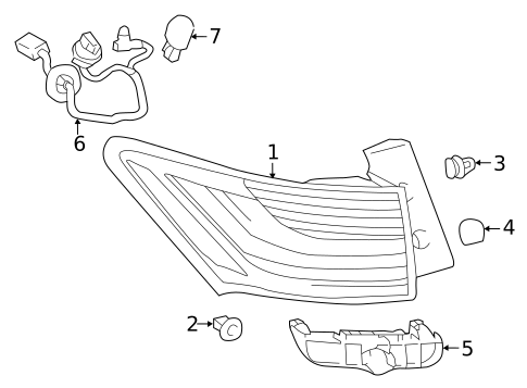 Bulbs - Chassis for 2016 Lexus CT200h #4