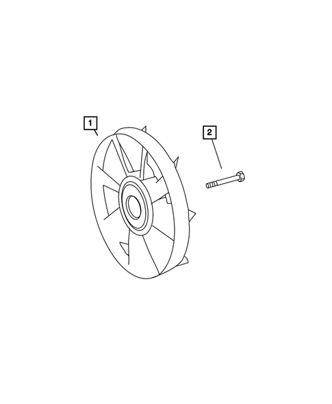 Radiator and Related Parts for 2007 Dodge Sprinter 2500 #2