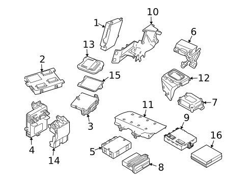 Electrical Components for 2008 Porsche 911 #0