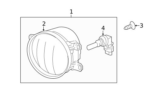 Bulbs - Chassis for 2015 Lexus ES350 #2