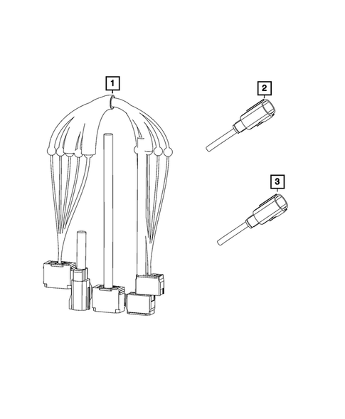 Wiring, Headlamp to Dash for 2022 Ram 3500 #18