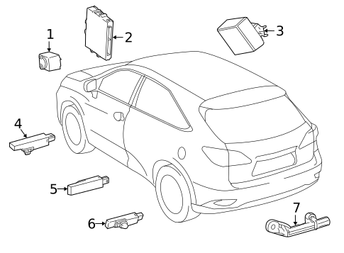 Parking Aid for 2020 Lexus NX300 #2