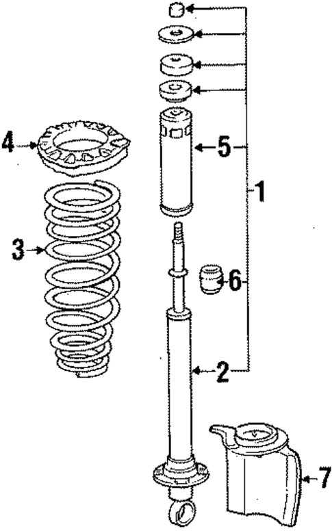 Rear Suspension for 1986 Honda Civic #3