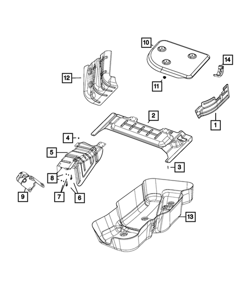 Exhaust System for 2019 Ram ProMaster 2500 #1