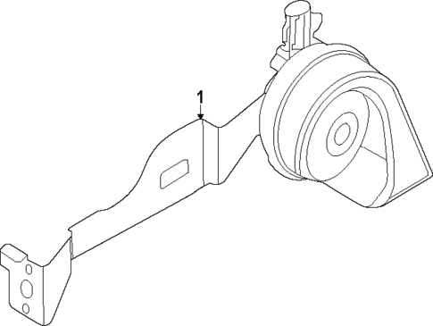 Horn for 2025 Lincoln Nautilus #0