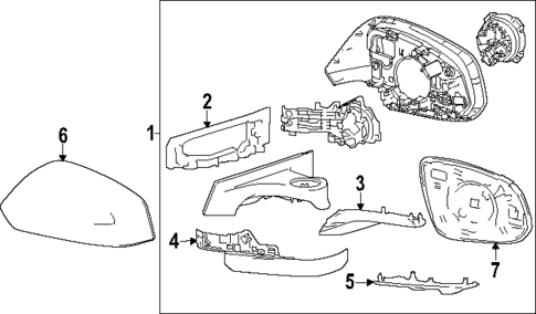 Mirrors for 2024 Subaru Solterra #0