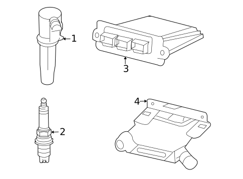 Ignition System for 2007 Mercury Mariner #0