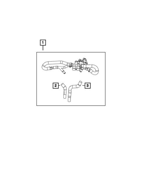 Air Conditioner and Heater Plumbing for 2022 Dodge Durango #3