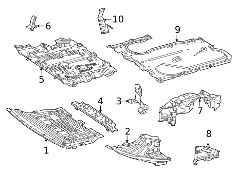 Splash Shields for 2021 Mercedes-Benz S500 #0