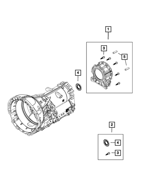 Case, Extension, Oil Pan, and Indicator (Dipstick) for 2019 Jeep Grand Cherokee #2