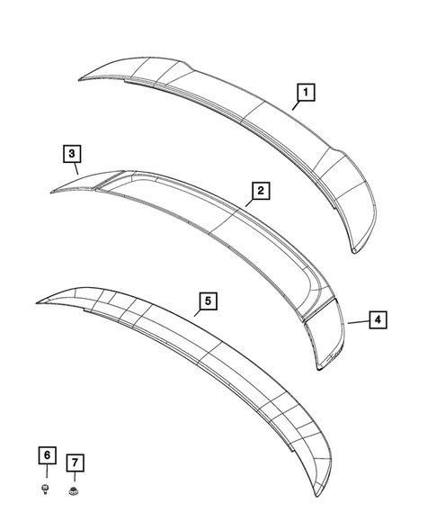 Moldings and Ornamentation for 2020 Dodge Charger #1