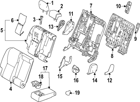 Second Row Seats for 2025 Toyota 4Runner #0