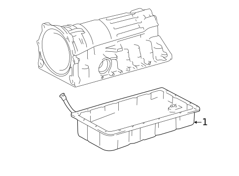 Transmission Components for 1999 Lexus LX470 #0