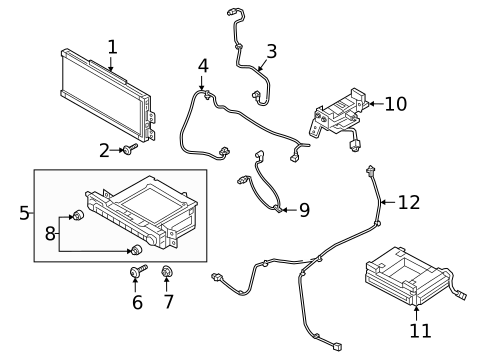 Navigation System for 2017 Genesis G90 #0
