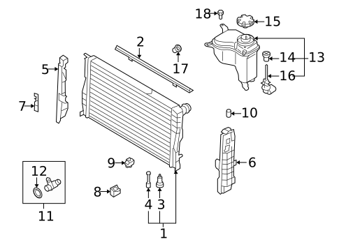 Radiator & Components for 2010 BMW Z4 #0
