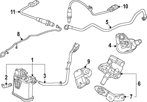 Emission Components for 2025 Buick Envista #0