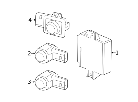 Parking Aid for 2020 Jaguar F-Type #0