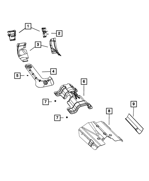 Exhaust System for 2022 Dodge Charger #1