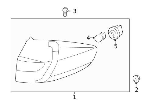 Tail Lamps for 2013 Ford Fiesta #0