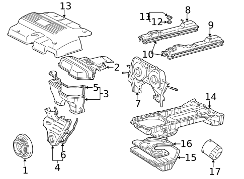 Engine Parts for 1998 Lexus GS300 #0