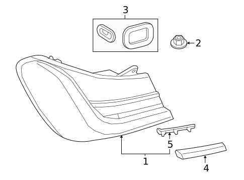 Tail Lamps for 2022 BMW 740i #0