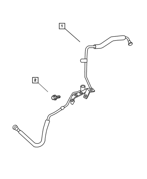 Fuel Lines for 2001 Jeep Grand Cherokee #2